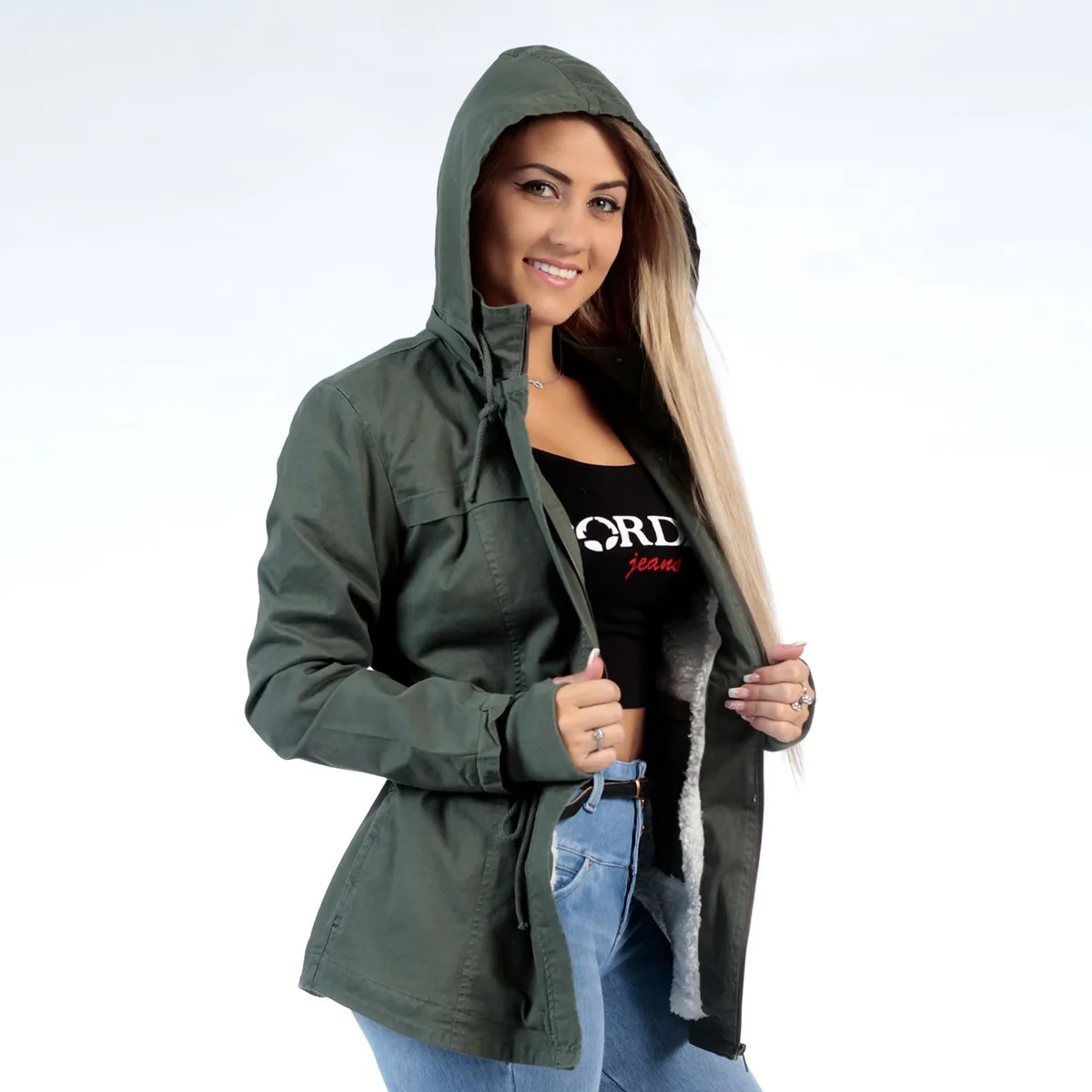 FORDAN JEANS - Casaca Parka Mujer Fordan Jeans Fordan Jeans