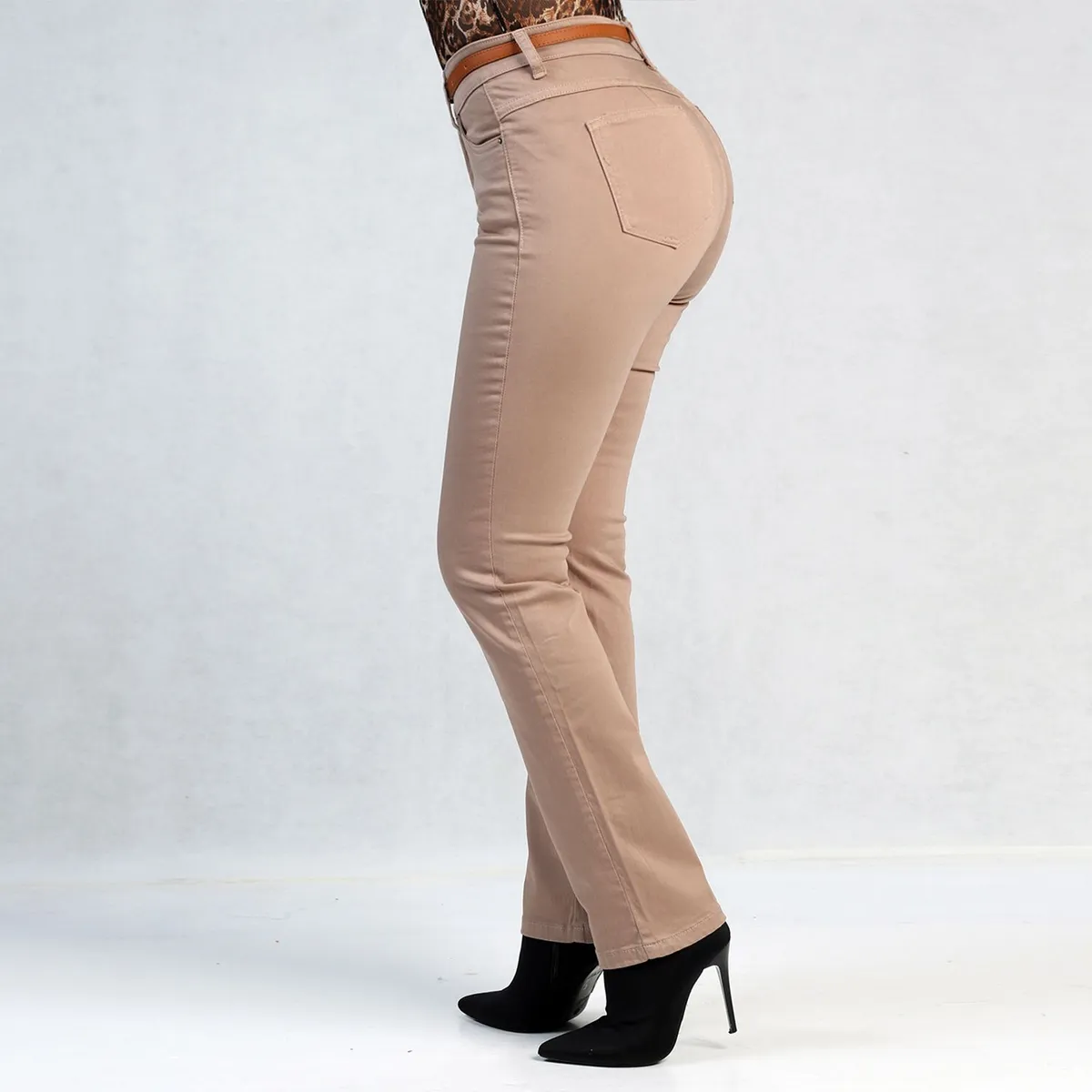 FORDAN JEANS - Jean Recto Algodón Mujer Fordan Jeans