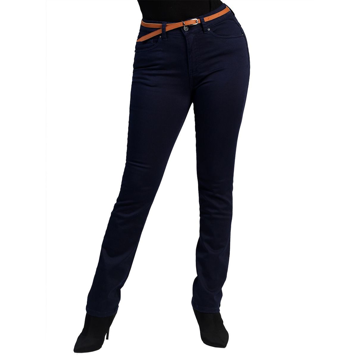 FORDAN JEANS - Jean Recto Algodón Mujer Fordan Jeans