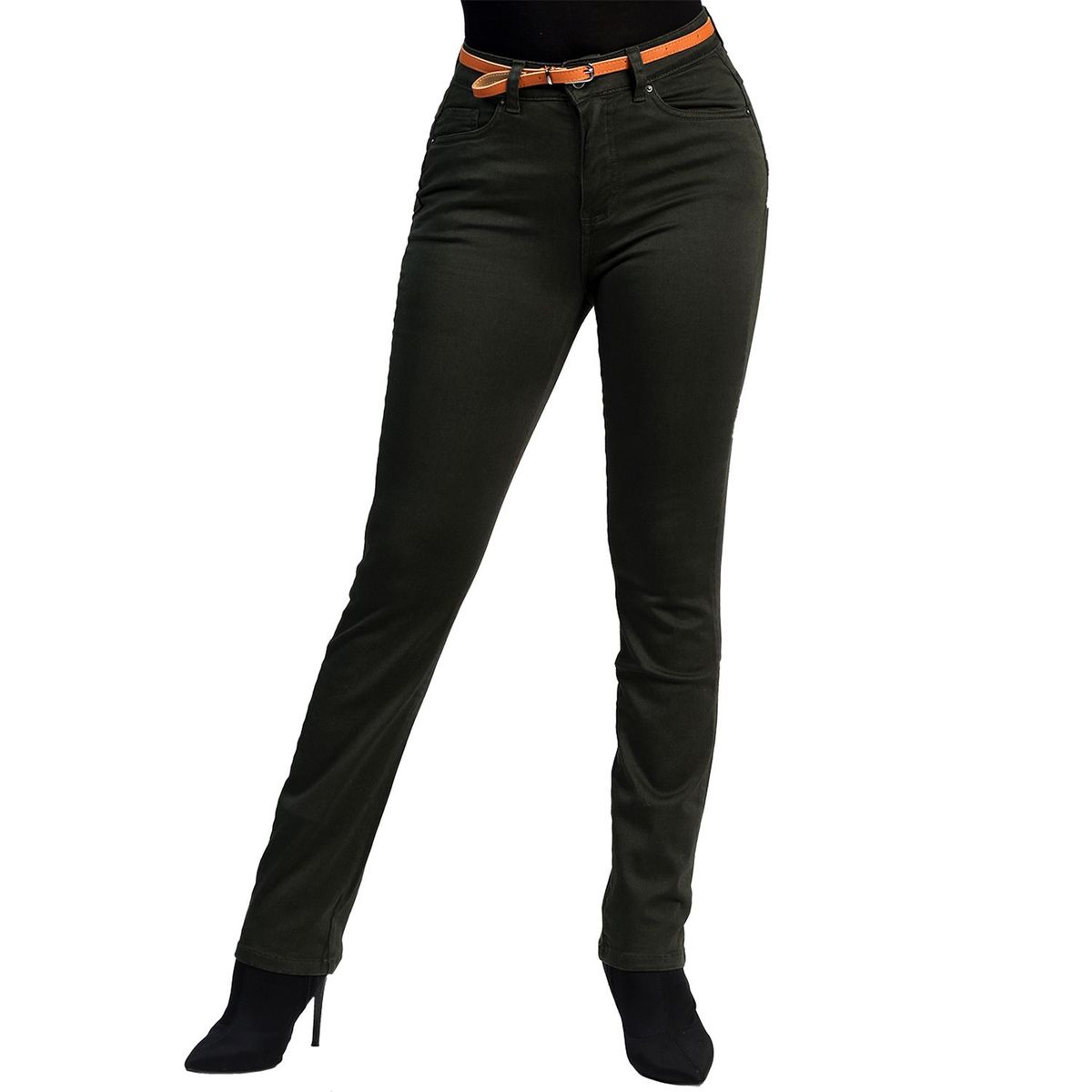 FORDAN JEANS - Jean Recto Algodón Mujer Fordan Jeans