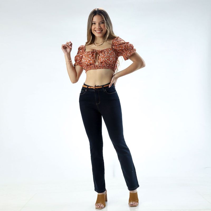 FORDAN JEANS - Jean Recto Algodón Mujer Fordan Jeans