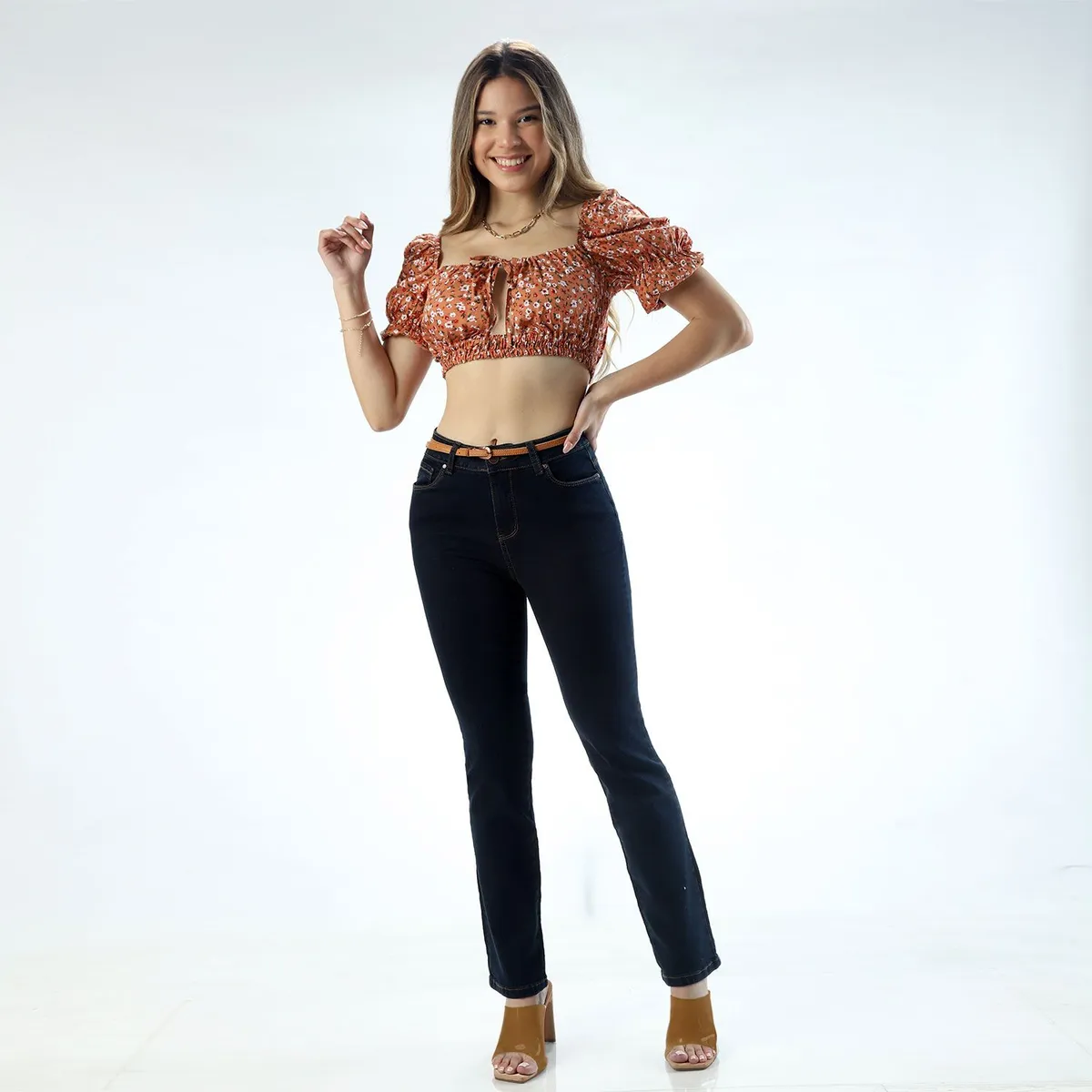 FORDAN JEANS - Jean Recto Algodón Mujer Fordan Jeans.