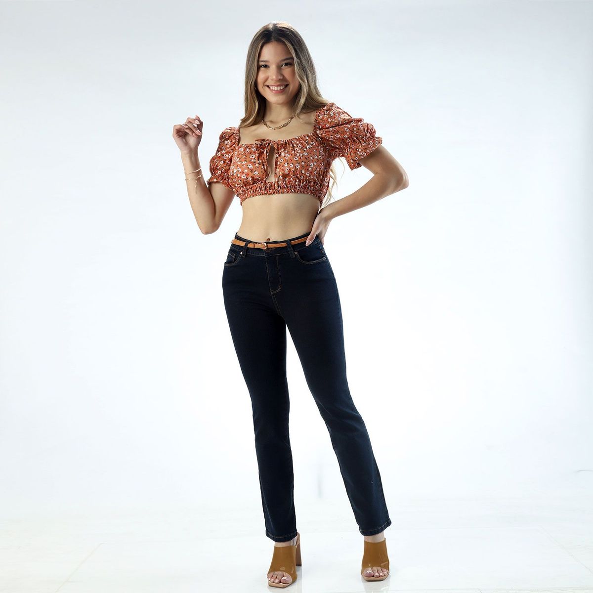 FORDAN JEANS - Jean Recto Algodón Mujer Fordan Jeans.