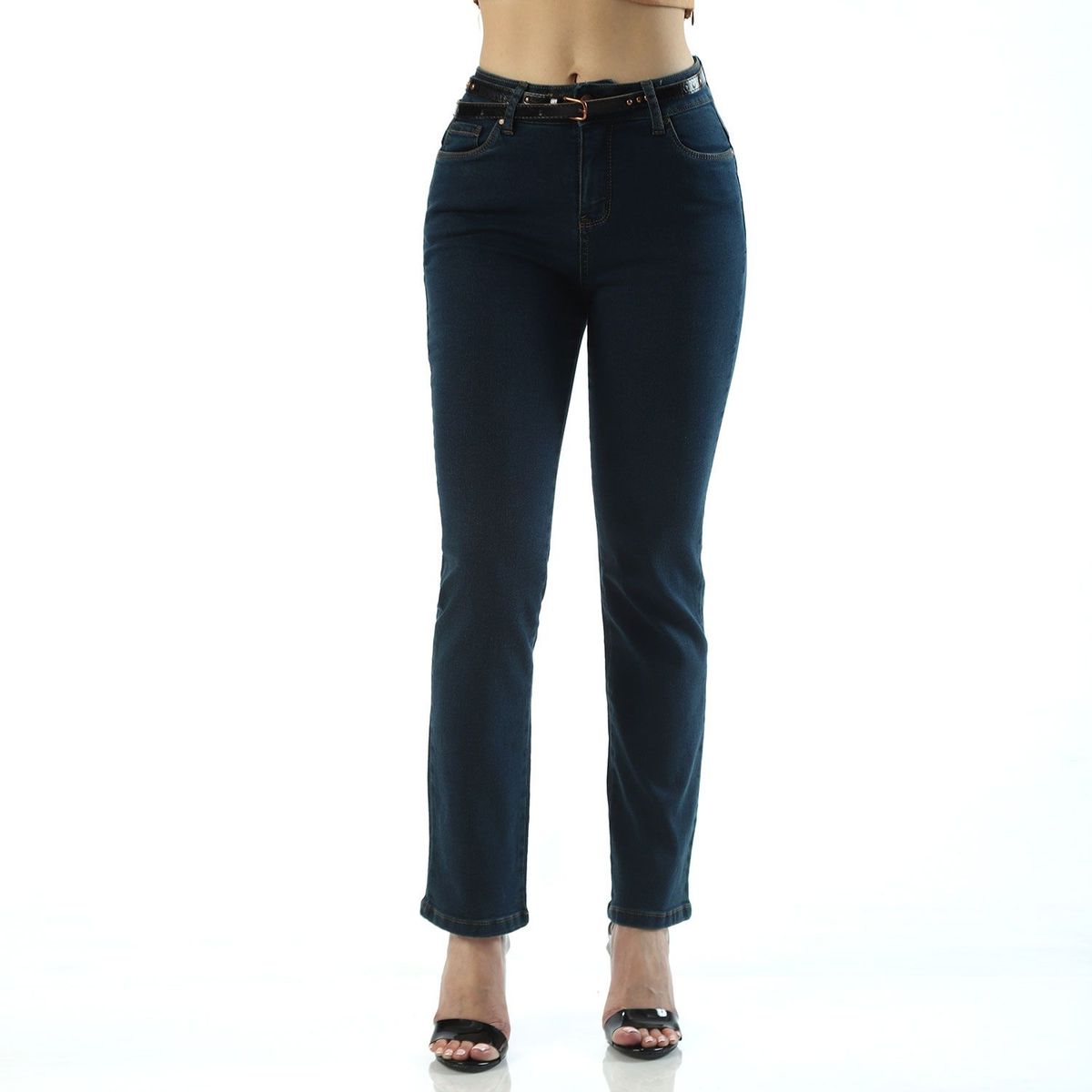 FORDAN JEANS - Jean Recto Algodón Mujer Fordan Jeans