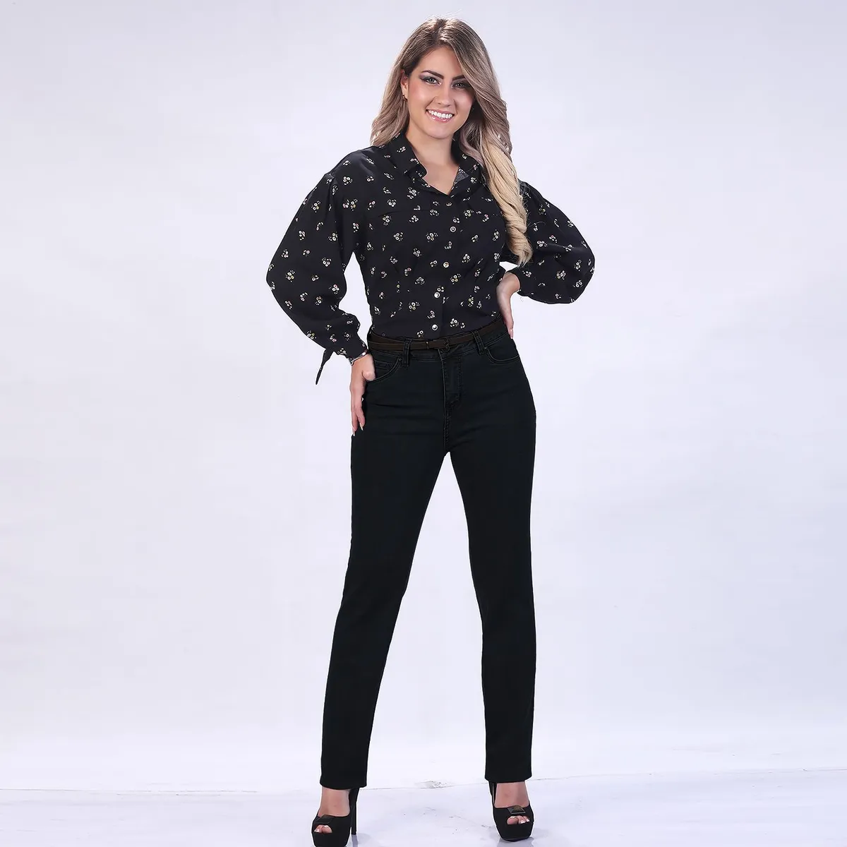 FORDAN JEANS - Jean Recto Algodón Mujer Fordan Jeans