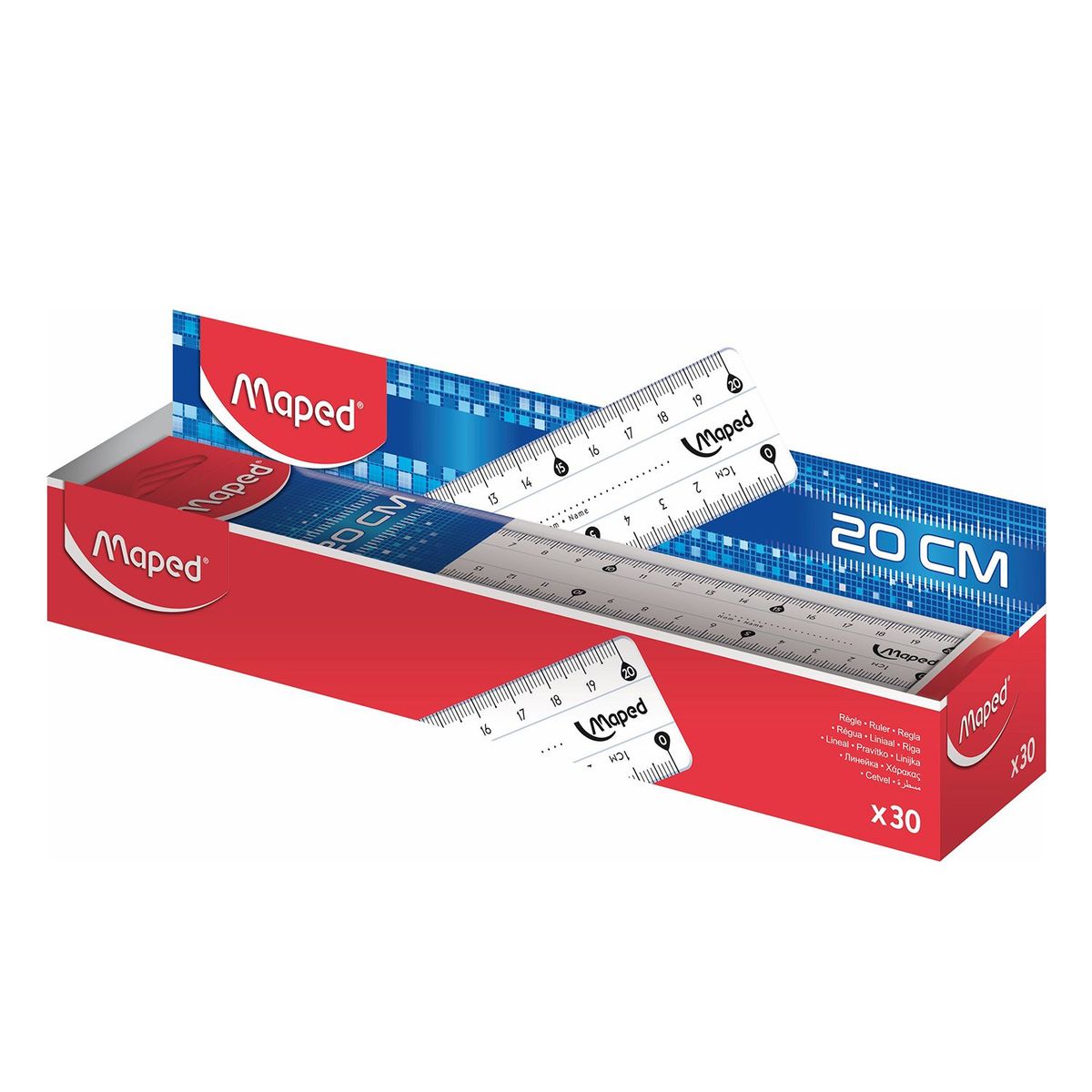 MAPED - Regla Classic 20cm