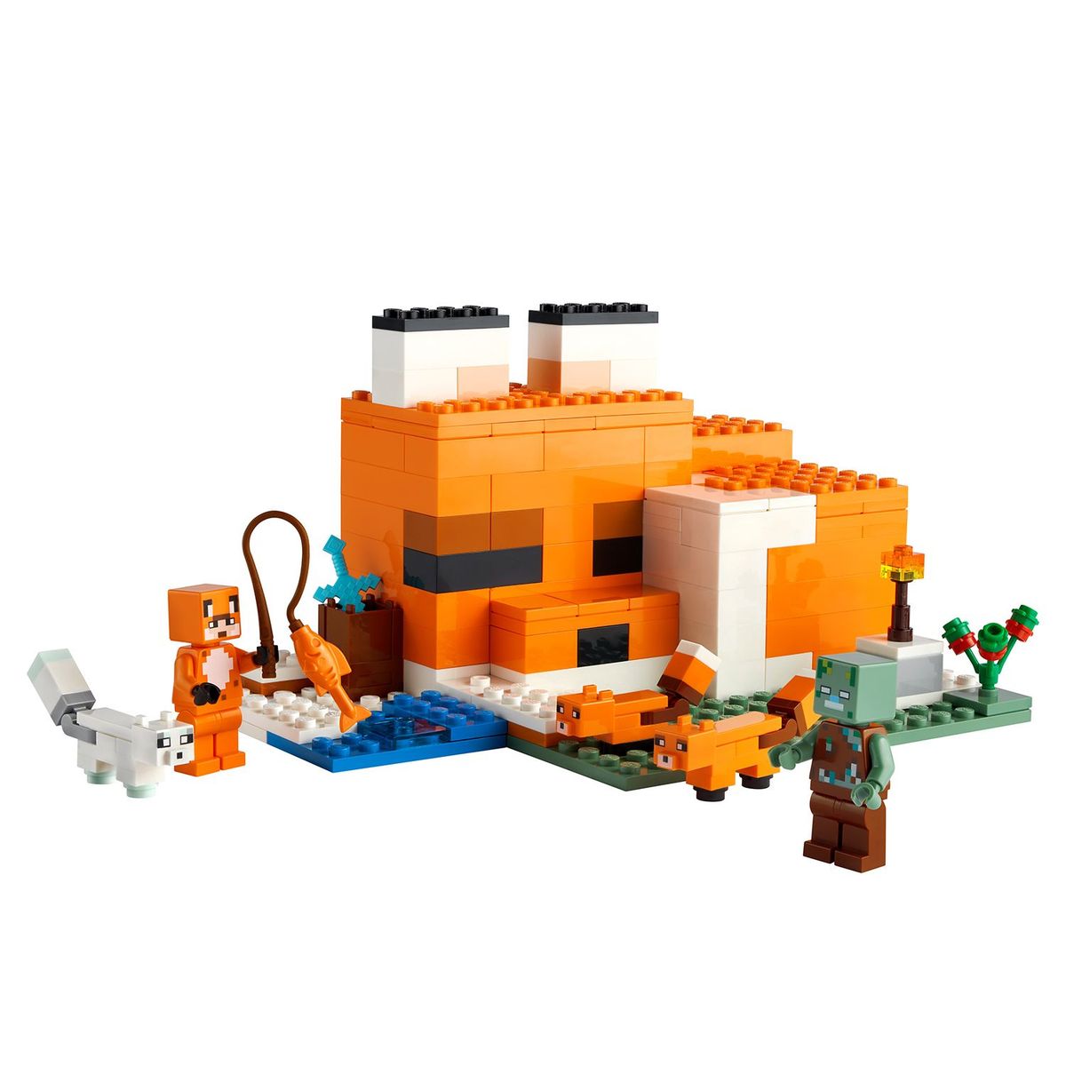 LEGO - Lego Minecraft El Refugio - Zorro