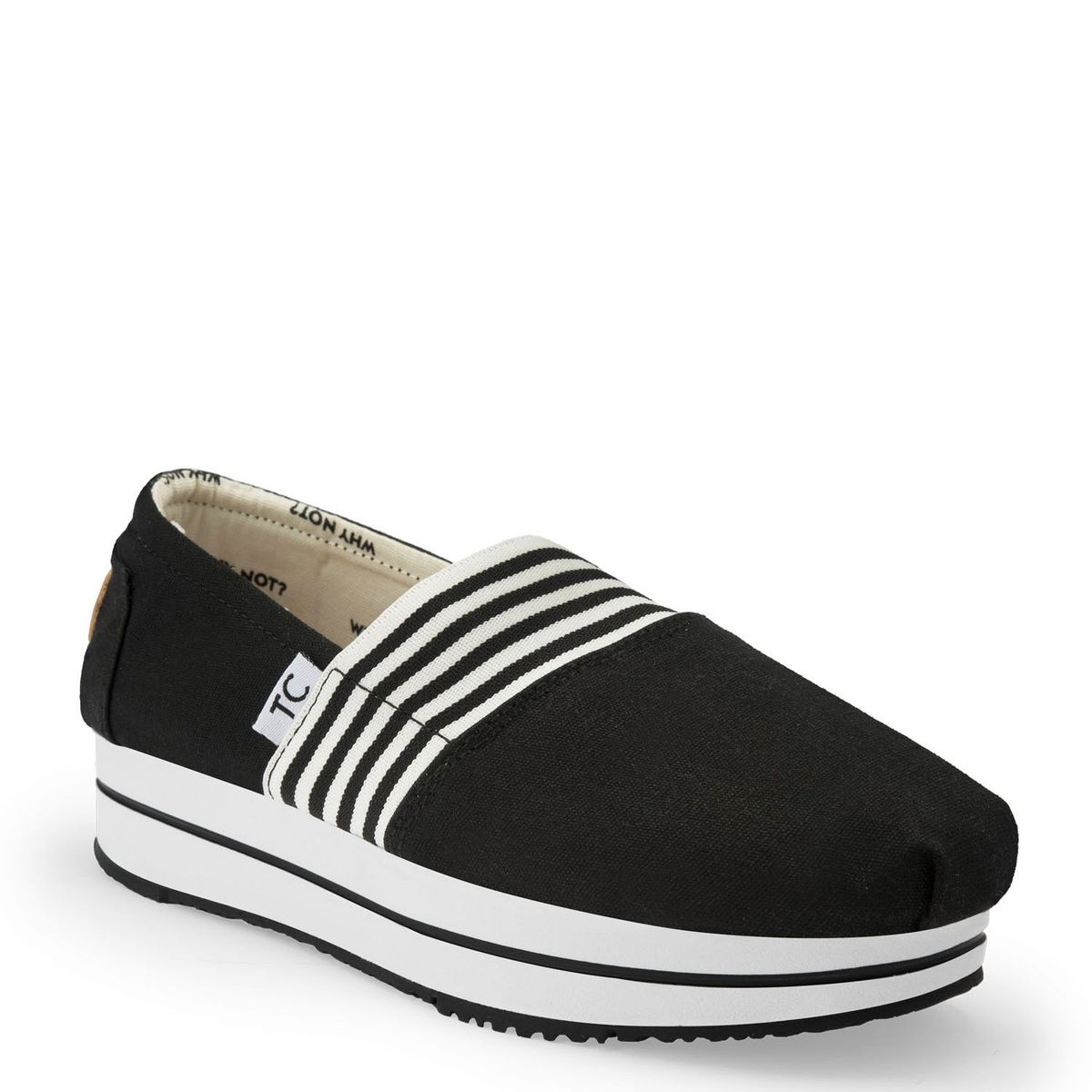 TIME CHOPPER - Alpargatas Mujer Time Chopper FW-24 NEGRO