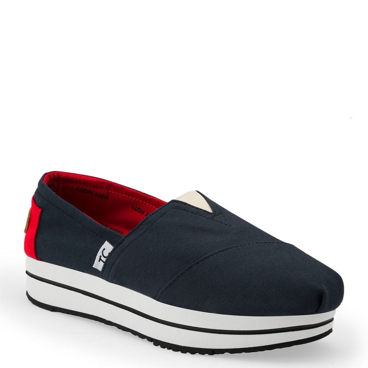 TIME CHOPPER - Alpargatas Mujer Time Chopper BQ-37 NAVY/RED