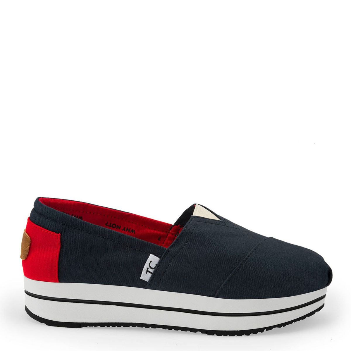 TIME CHOPPER - Alpargatas Mujer Time Chopper BQ-37 NAVY/RED