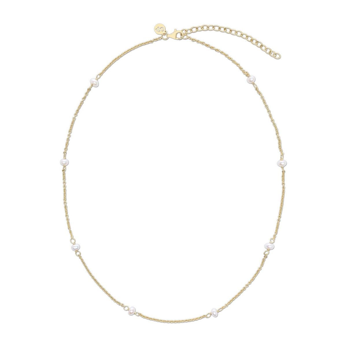 CLAUDIA NAVARRO - Gargantilla Mujer Claudia Navarro Mix Pearl Gold