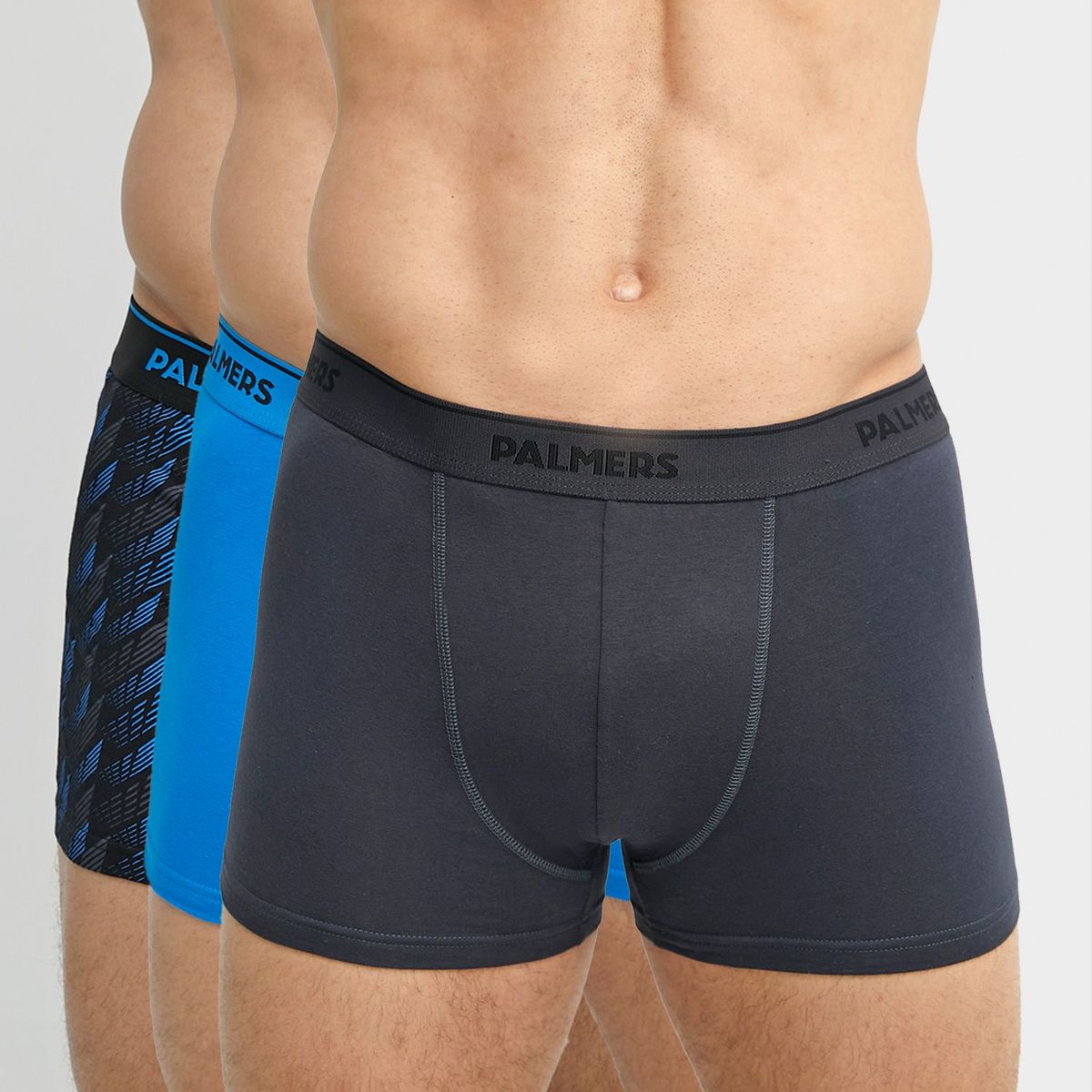 PALMERS - Pack x3 Boxer Medio Algodón