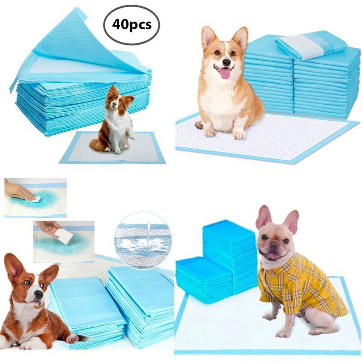 GENERICO - Pañales de Piso Perro Gato Absorbentes Desechab