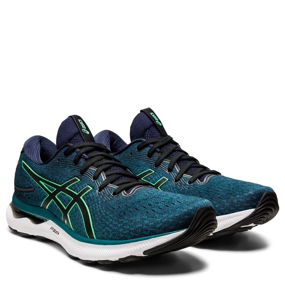 ASICS - Zapatillas Running Hombre Asics Gel-Nimbus 24 Velvet Pine/New