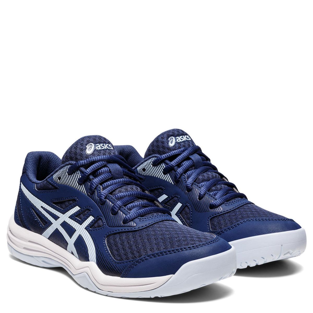 ASICS - Zapatillas Voleibol Mujer Asics Upcourt 5  Deep Ocean/Soft Sky