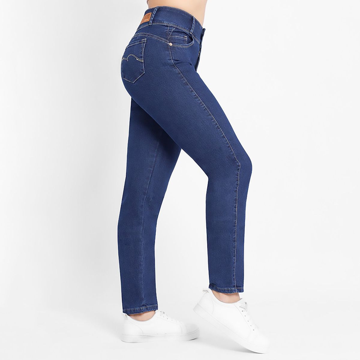 KANSAS - Jean Skinny Tiro Alto Mujer Kansas
