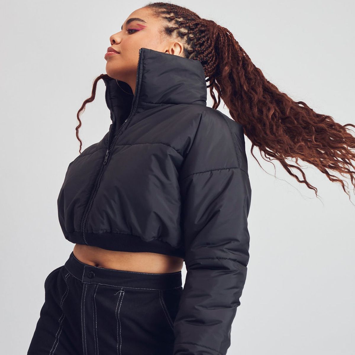 WINK - Casaca Crop Mujer Wink