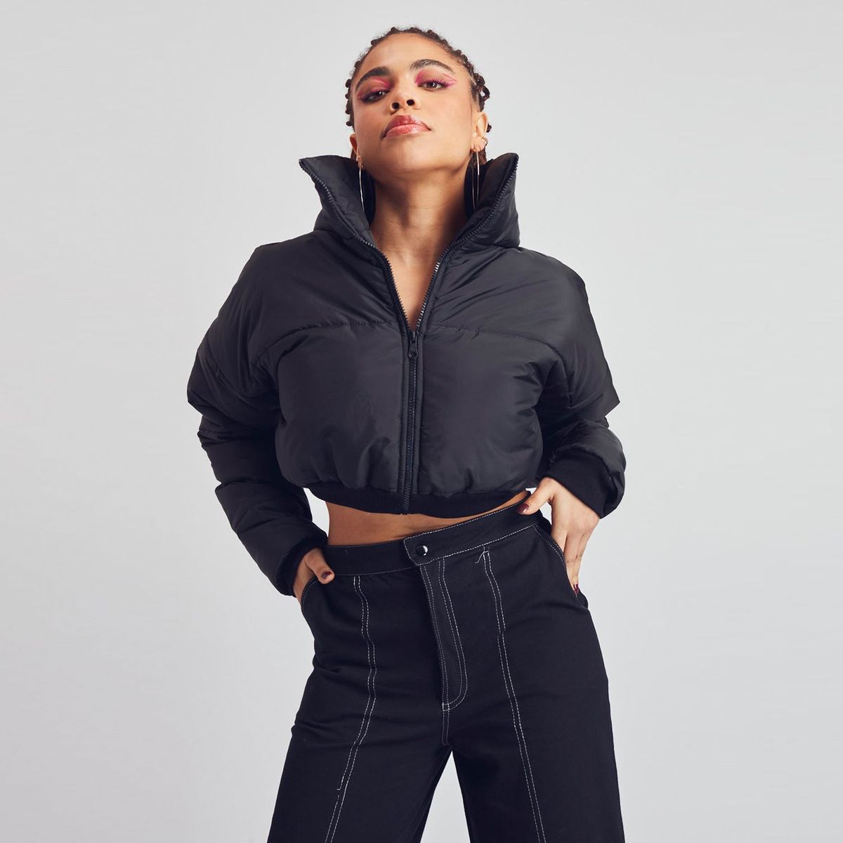 WINK - Casaca Crop Mujer Wink