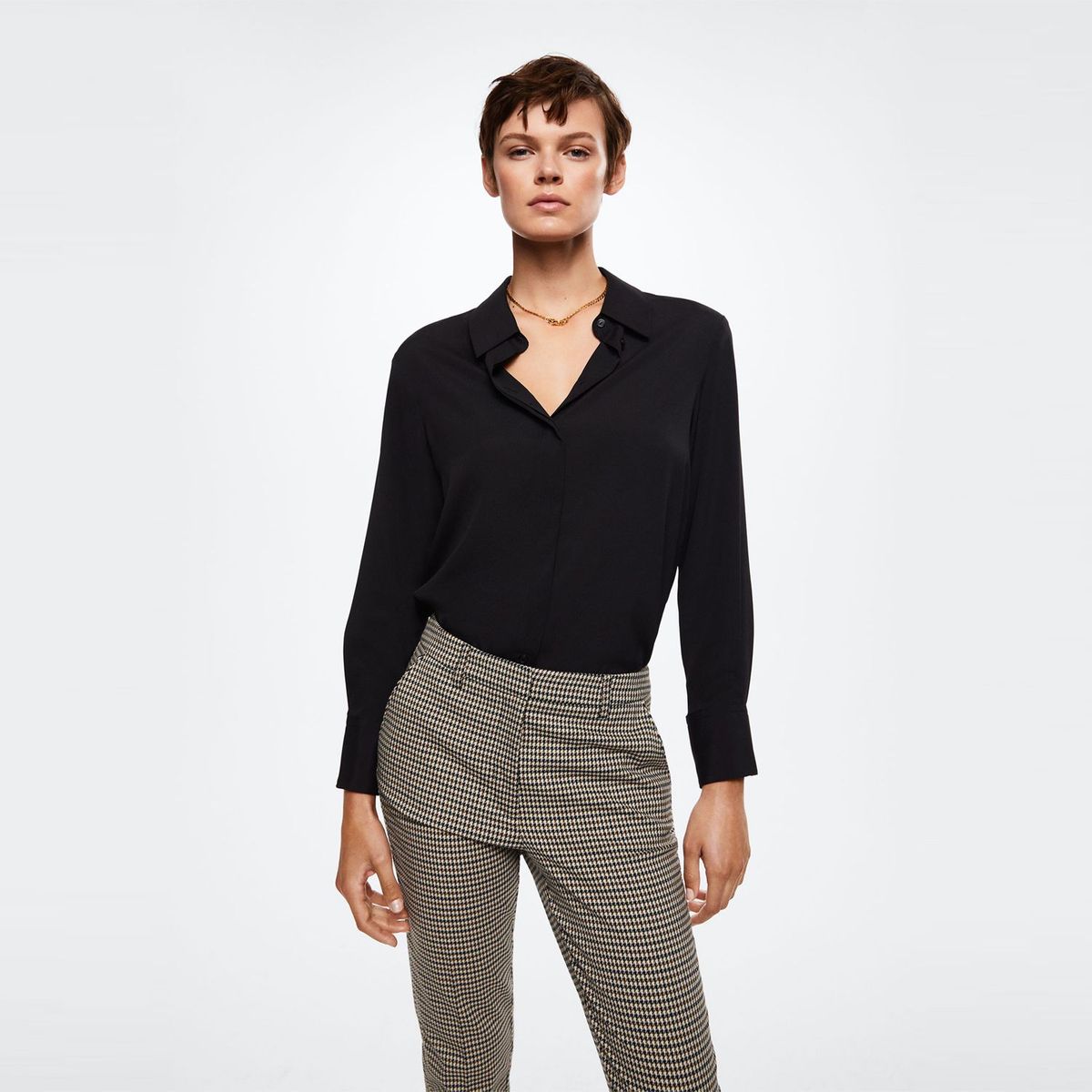 MANGO - Pantalón Mujer Mango