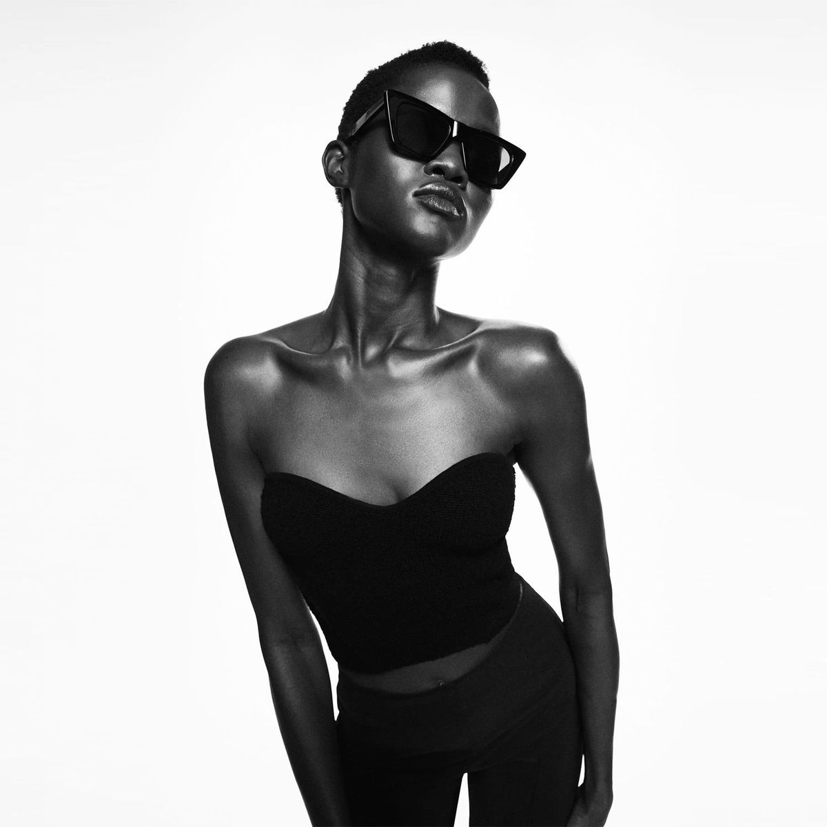 MANGO - Top Corset Mujer Mango