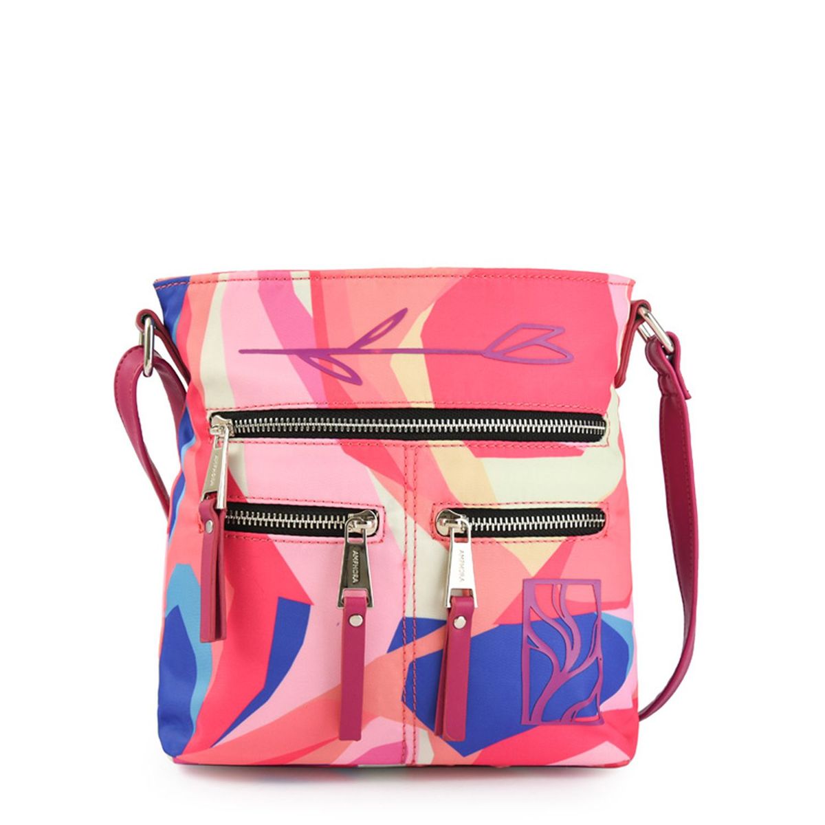 AMPHORA - Crossbody Amphora Oso De Agua Fucsia