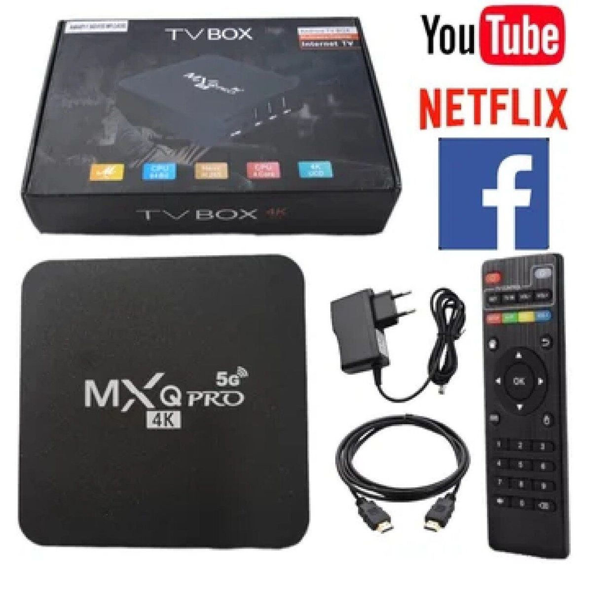 OEM - Smart TV Box MXQ Pro 5G 4K Android 5G Amplio W