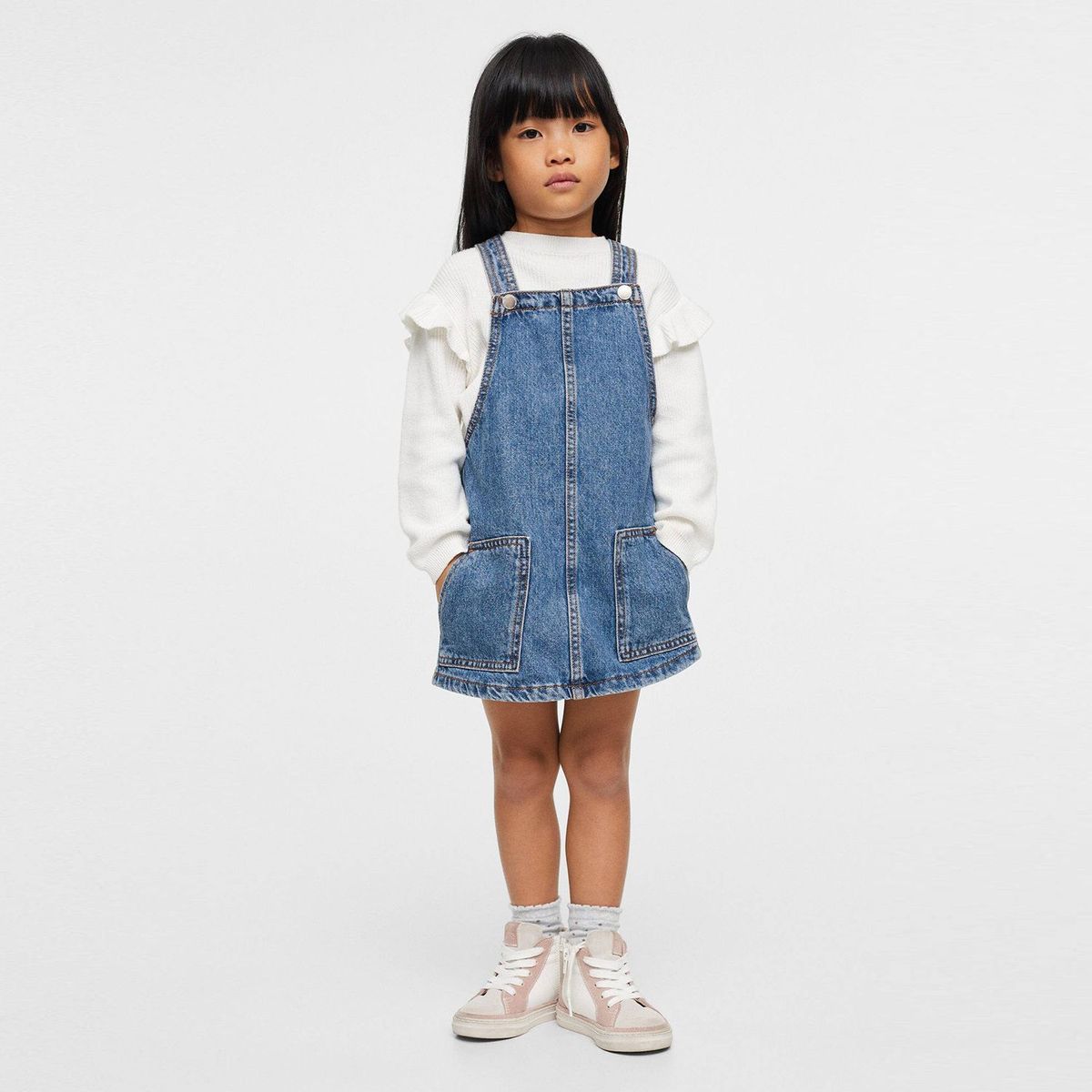 MANGO KIDS - Overol Bebé niña Mango Kids