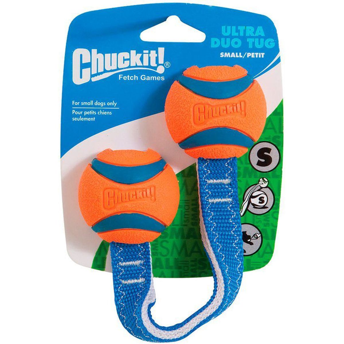 CHUCKIT - Juguete Dos Pelotas Con Tira Perros Chuckit Tam