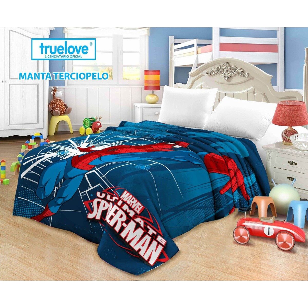  - ""MANTA PELUCHE TRUELOVE SPIDERMAN