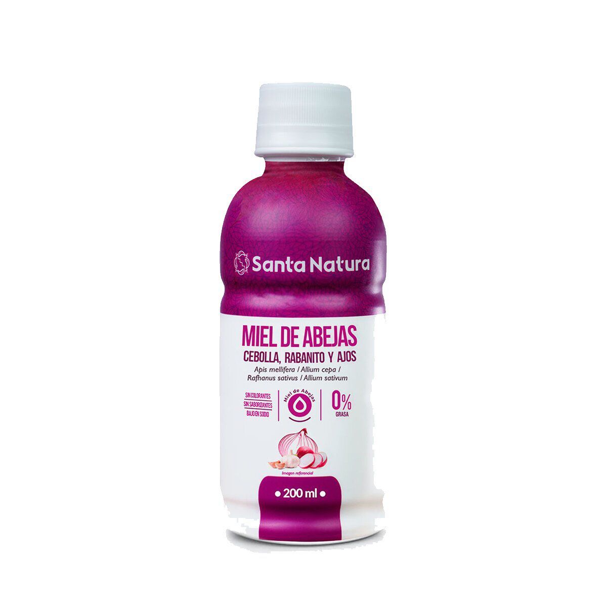 NATURA - Miel de Abejas Cebolla rabanito y Ajos Santa Natur