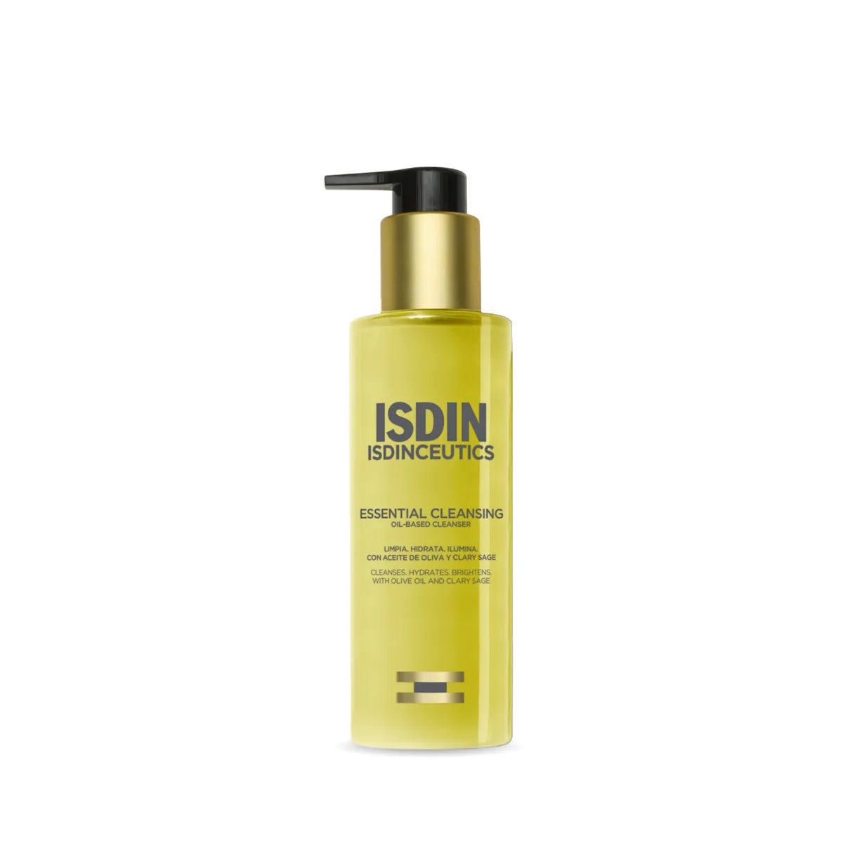 ISDIN - ISDIN Isdinceutics Essential Cleansing Oil to Milk  200ML - Aceite limpiador facial desmaquillante