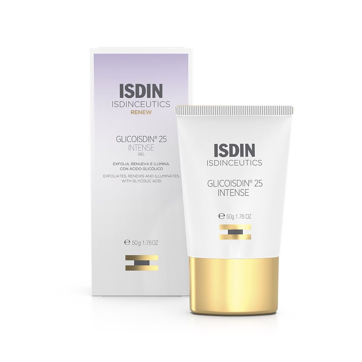 ISDIN - ISDIN Isdinceutics Glicoisdin 25 Intense  50G - Gel Peeling facial exfoliante con ácido glicolico