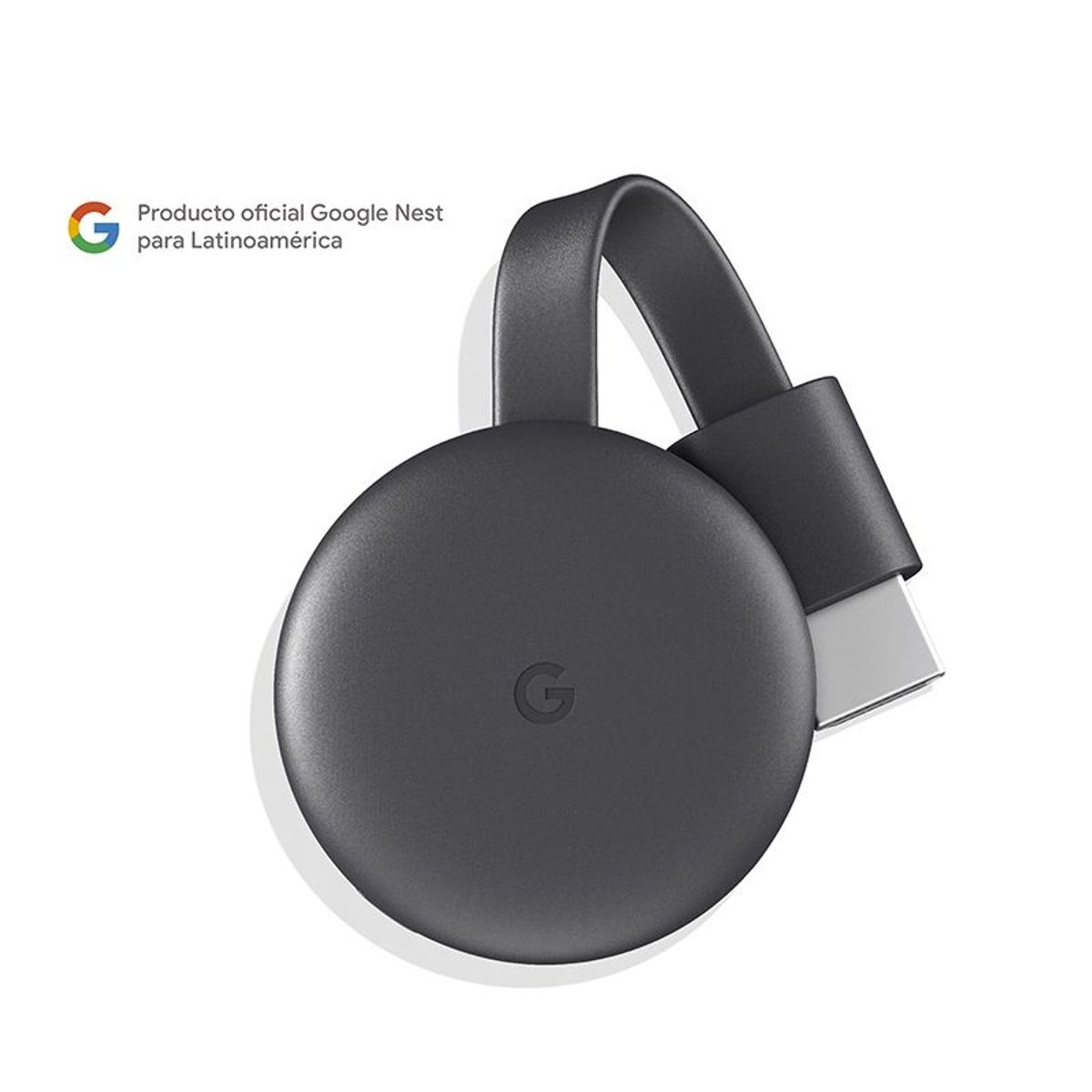 GOOGLE - Google Chromecast 3 Charcoal Gray
