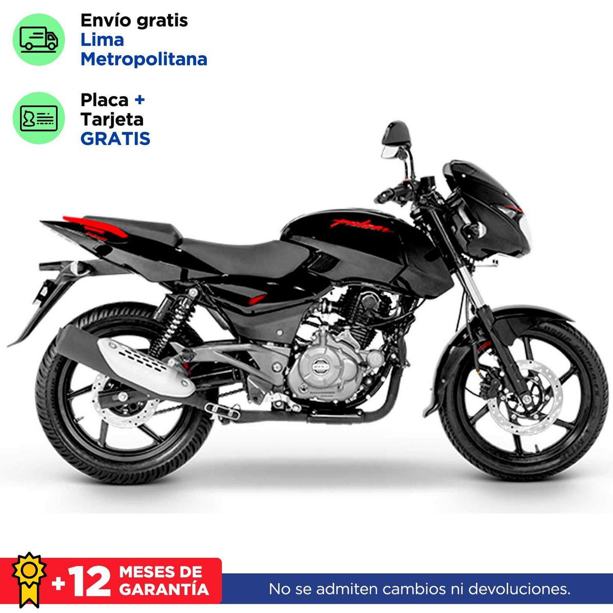  - MOTO PULSAR 180 NEON ROJO