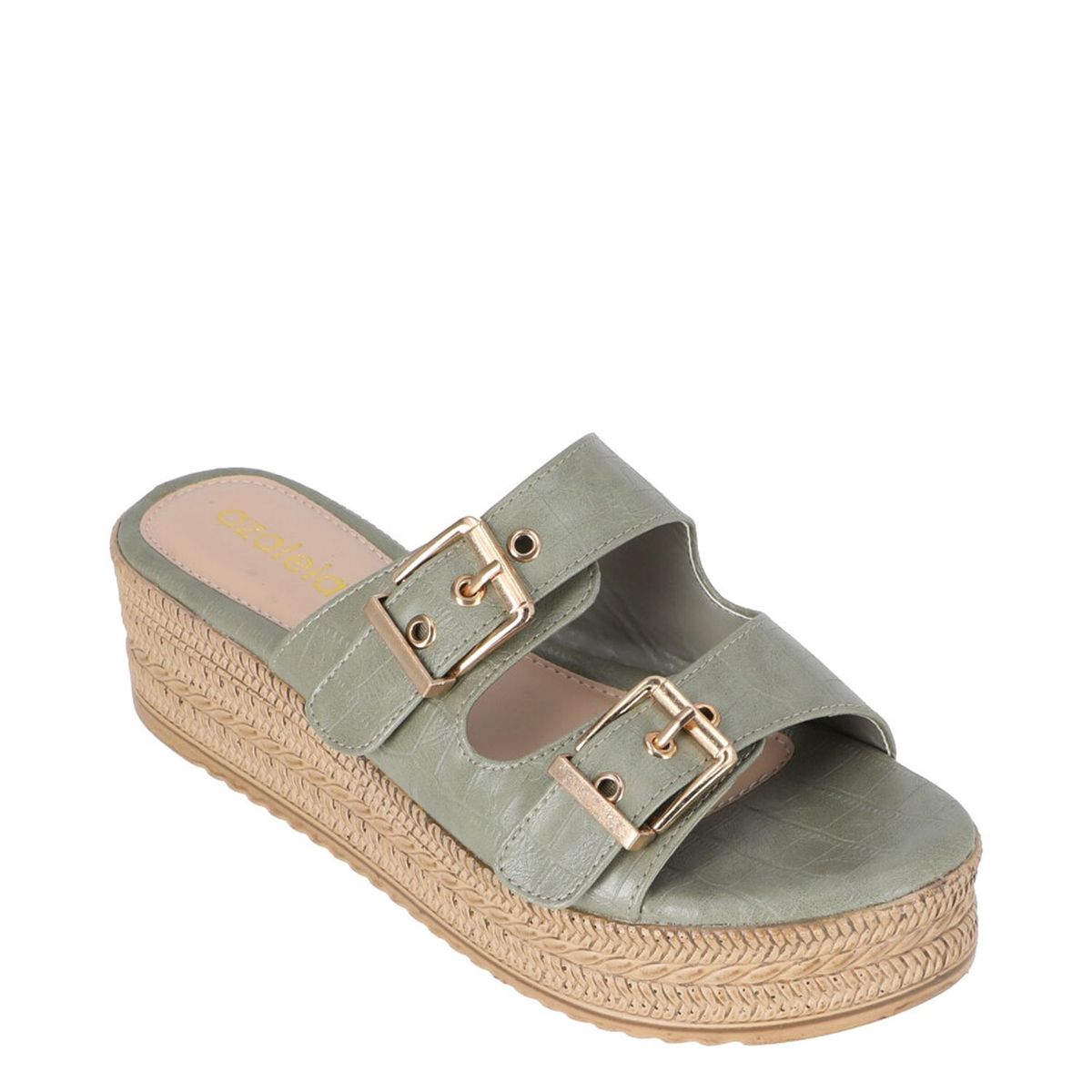 AZALEIA - Sandalias Mujer Nina-111 Cro Verd Azaleia