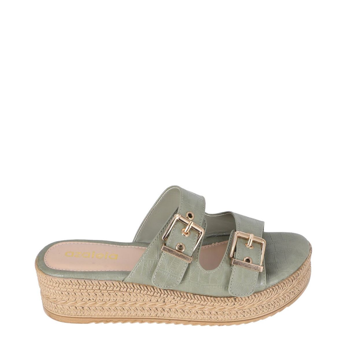 AZALEIA - Sandalias Mujer Nina-111 Cro Verd Azaleia