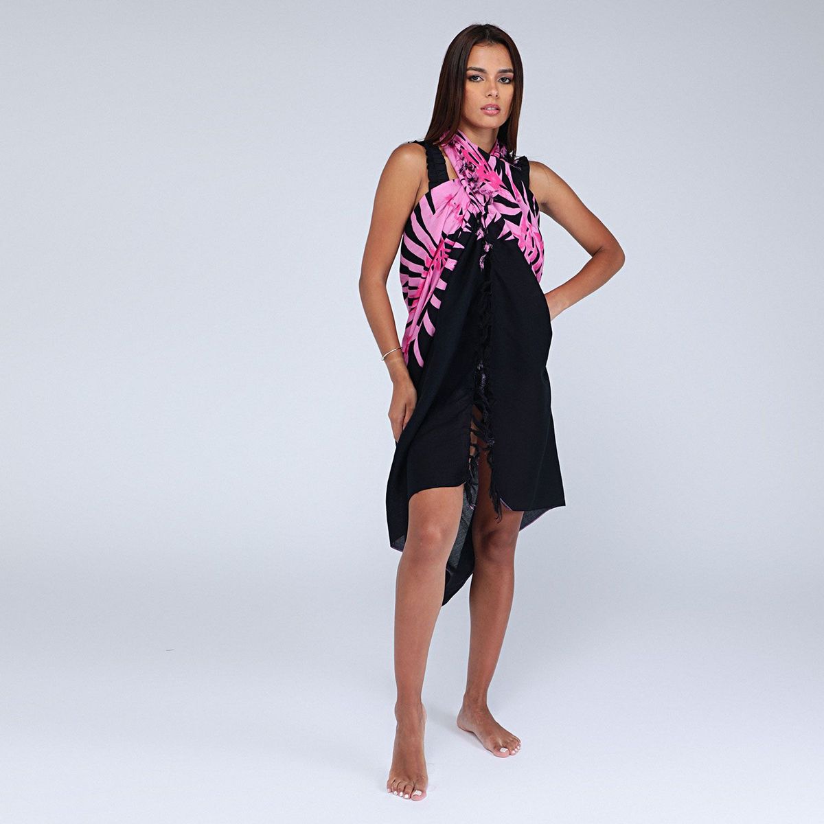 BASEMENT - Pareo Grande Print Mujer Basement