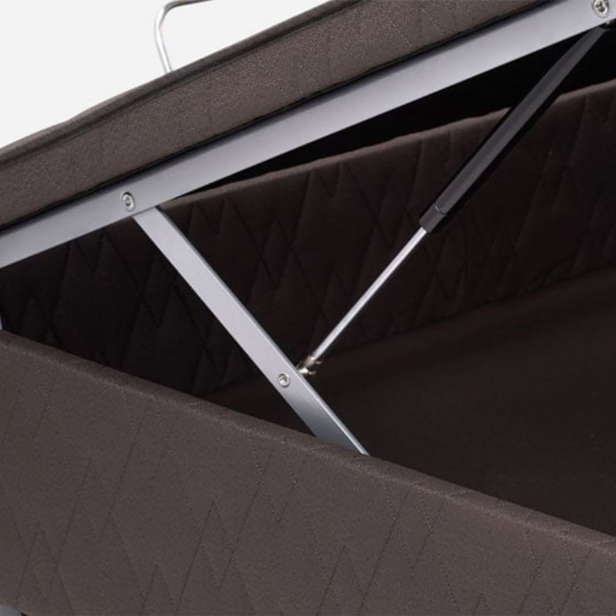 ROSEN - Base Boxet Rosen Café Texturada Queen