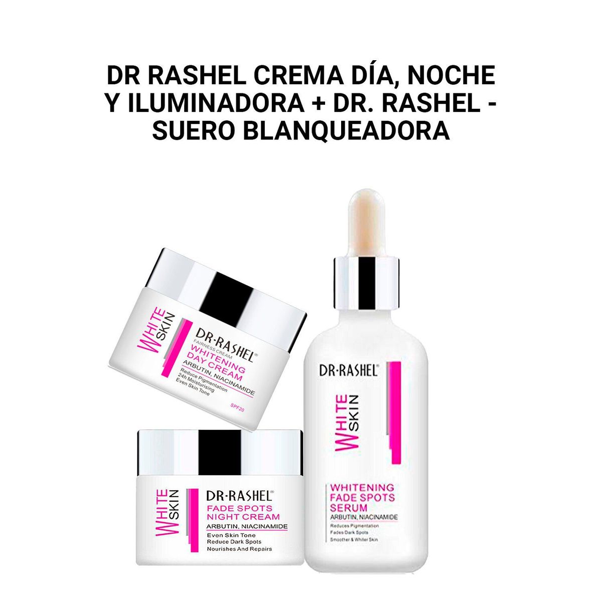 GENERICO - DR RASHEL Crema Día, Noche + Dr. Rashel Suero