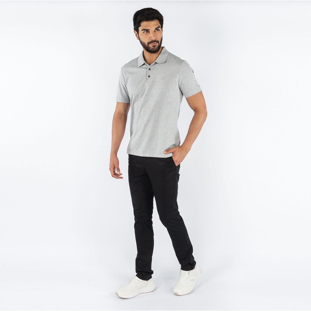 CALVIN KLEIN - Polo Manga Corta Hombre Calvin Klein