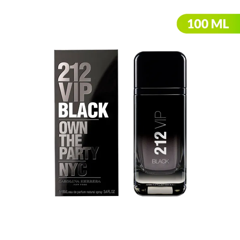 CAROLINA HERRERA - 212 VIP Black EDP 100 ml CRH Hombre
