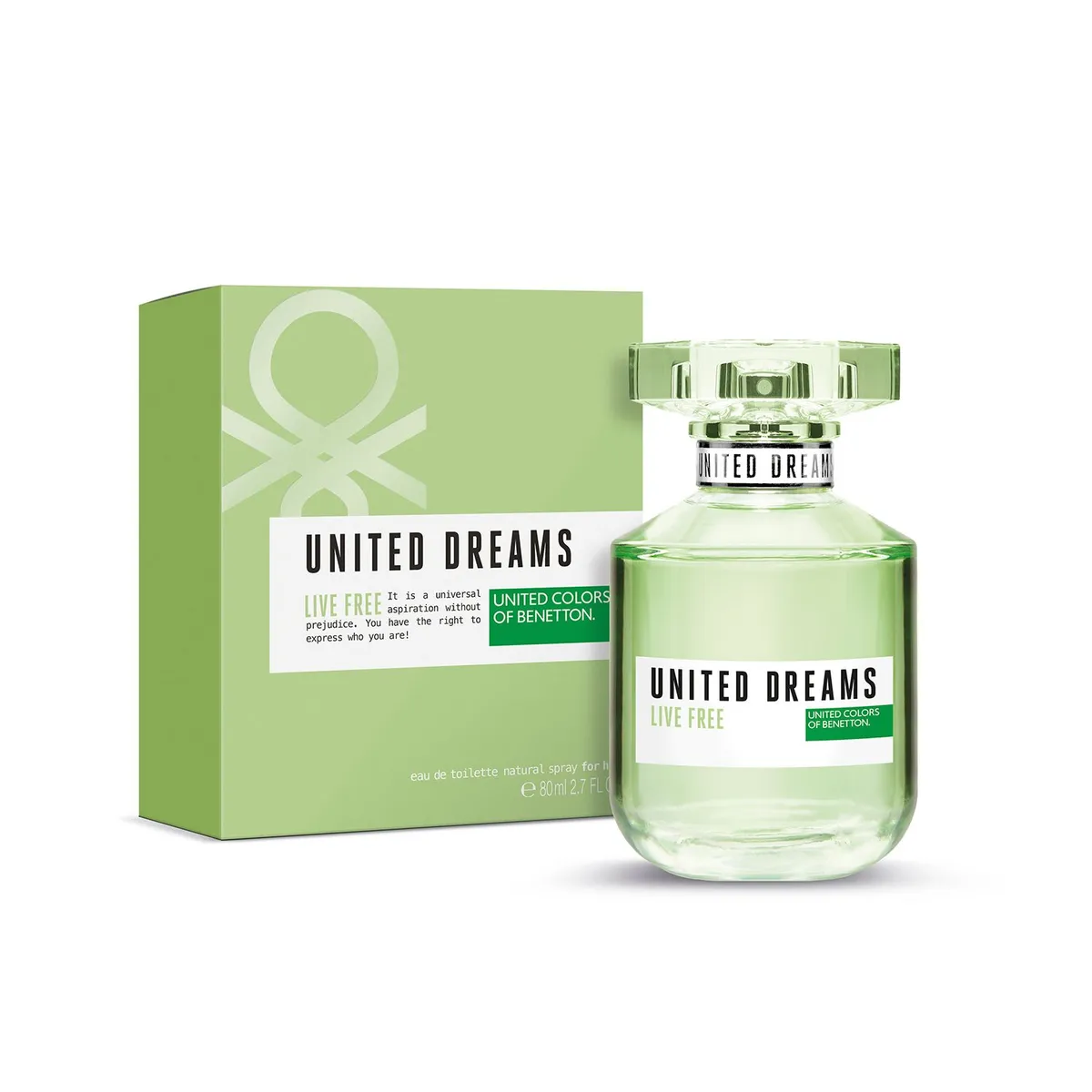 BENETTON - Benetton United Dreams Live Free EDT 80 ml BEN Mujer