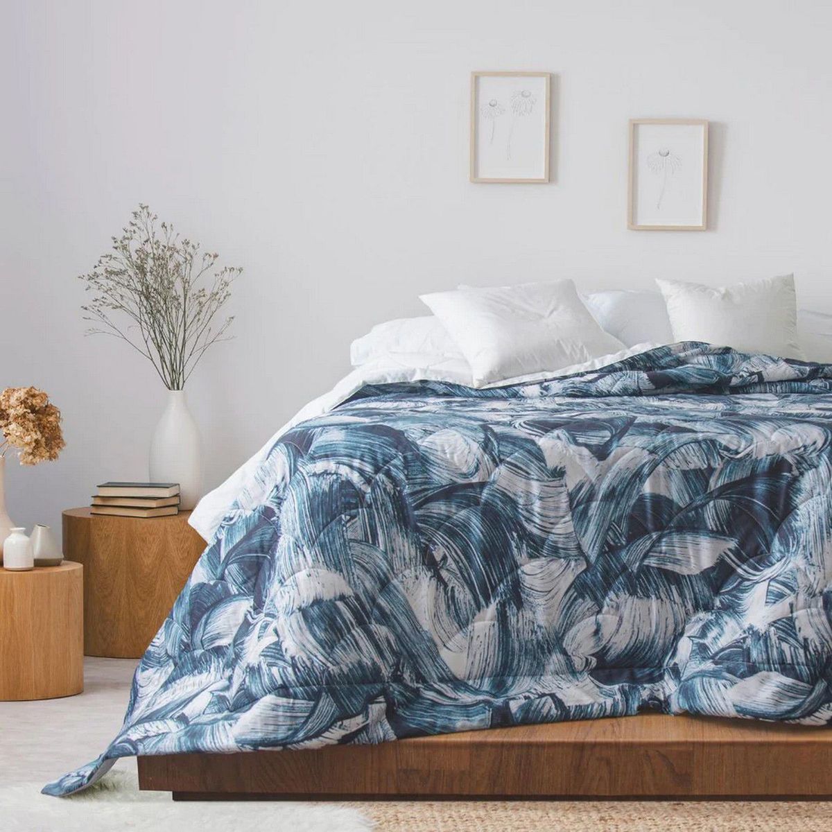 H BY PLUMAS - Cubrecama Brush H By Plumas