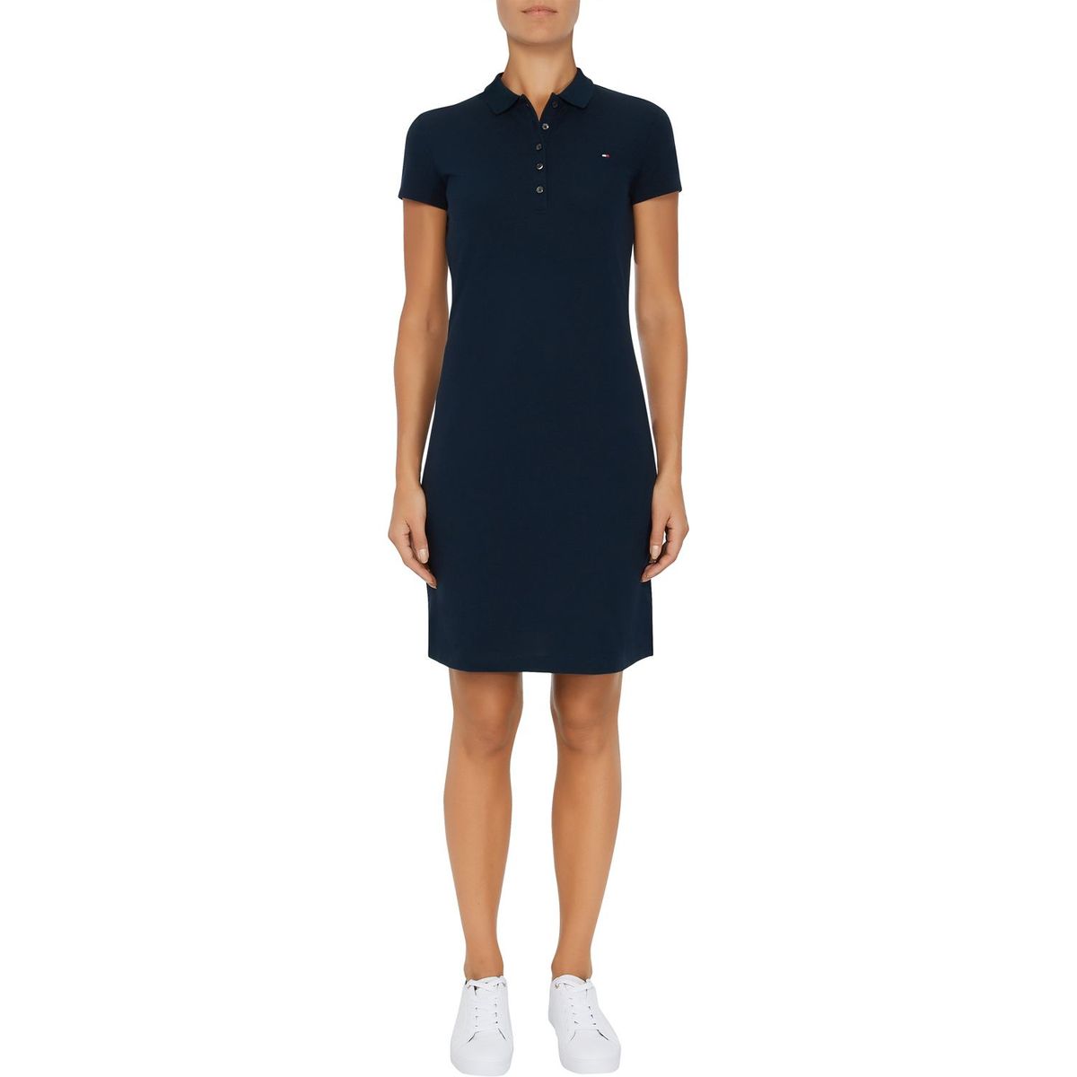 TOMMY HILFIGER - Vestido MIDI Algodón Mujer Tommy Hilfiger