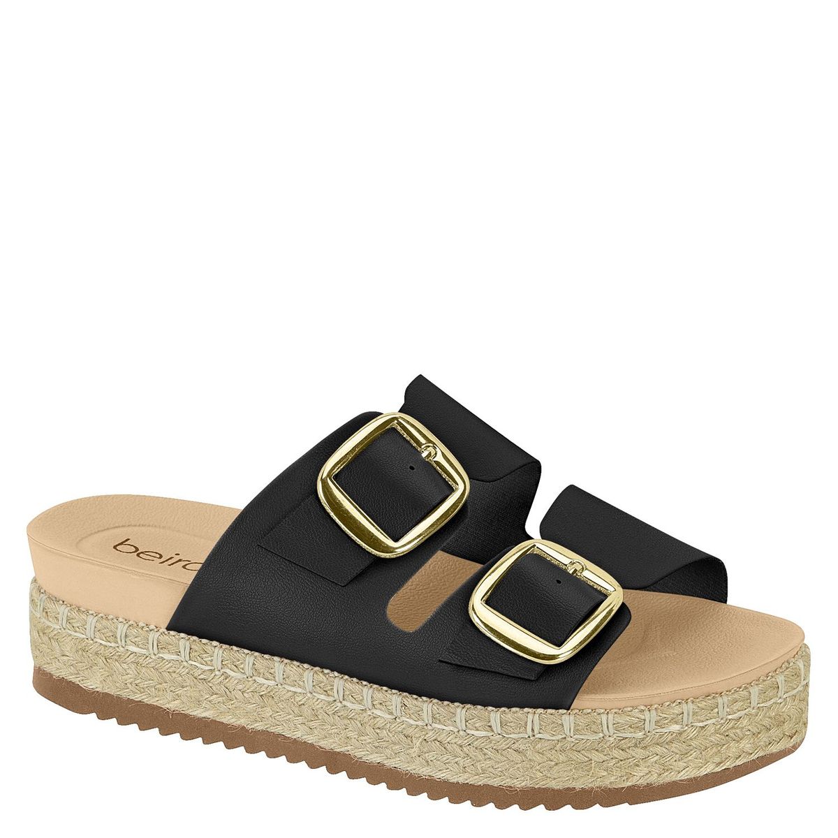 BEIRA RIO - Sandalias Mujer Beira Rio 8378.1005 NEGRO