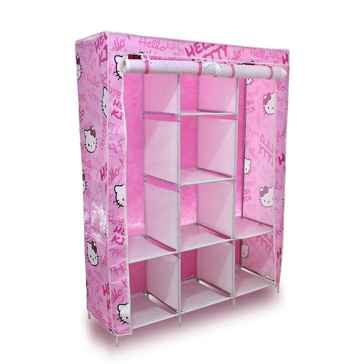 HELLO KITTY - ROPERO ARMABLE 2 CUERPOS HELLO KITTY