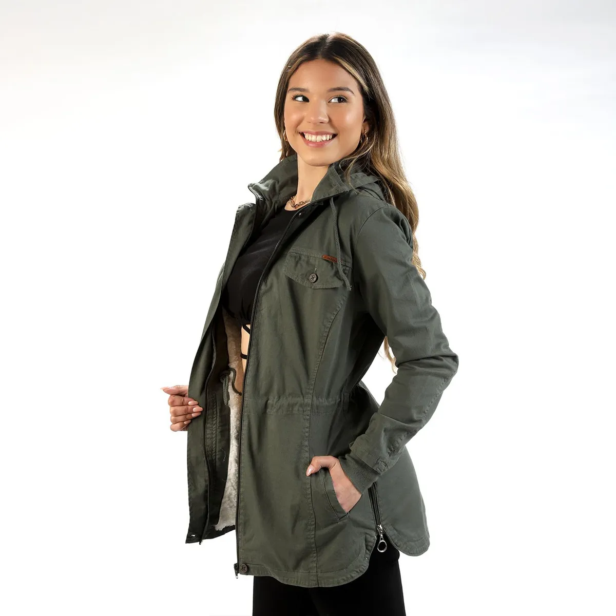 FORDAN JEANS - Casaca Algodón Mujer Fordan Jeans