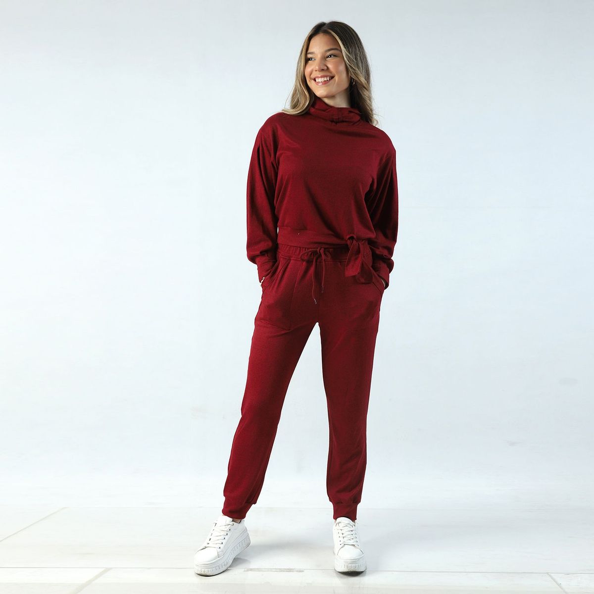 FORDAN JEANS - Pantalón Jogger y Chompa Mujer Fordan Jeans Ford .