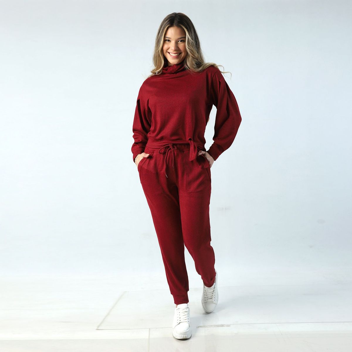 FORDAN JEANS - Pantalón Jogger y Chompa Mujer Fordan Jeans