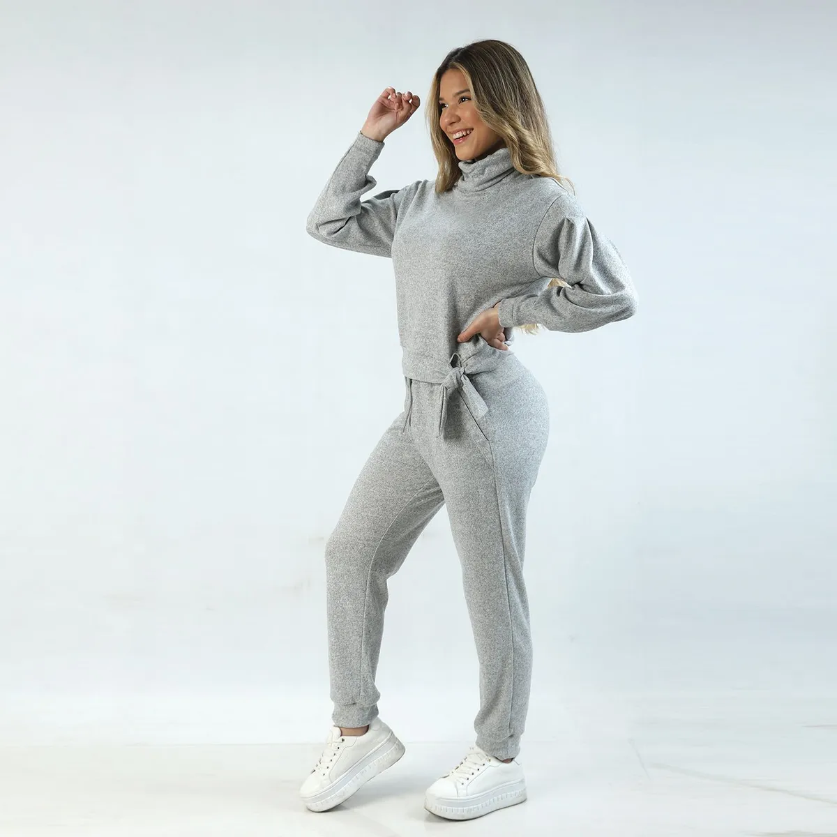 FORDAN JEANS - Pantalón Jogger y Chompa Mujer Fordan Jeans